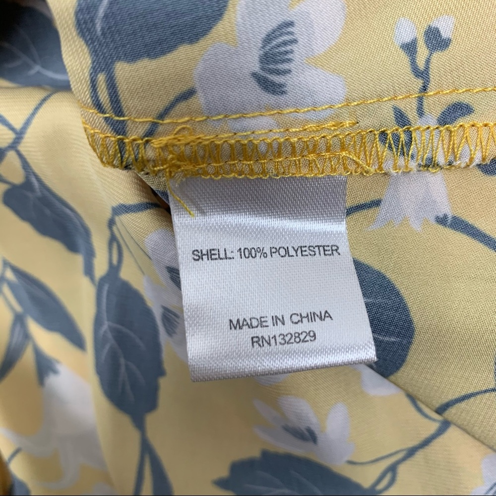 Tularosa Brixton Marigold Blossom Floral Dress XS - Picture 10 of 13